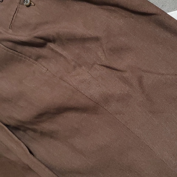 Sean John men's brown dress slacks EUC - Picture 2 of 4